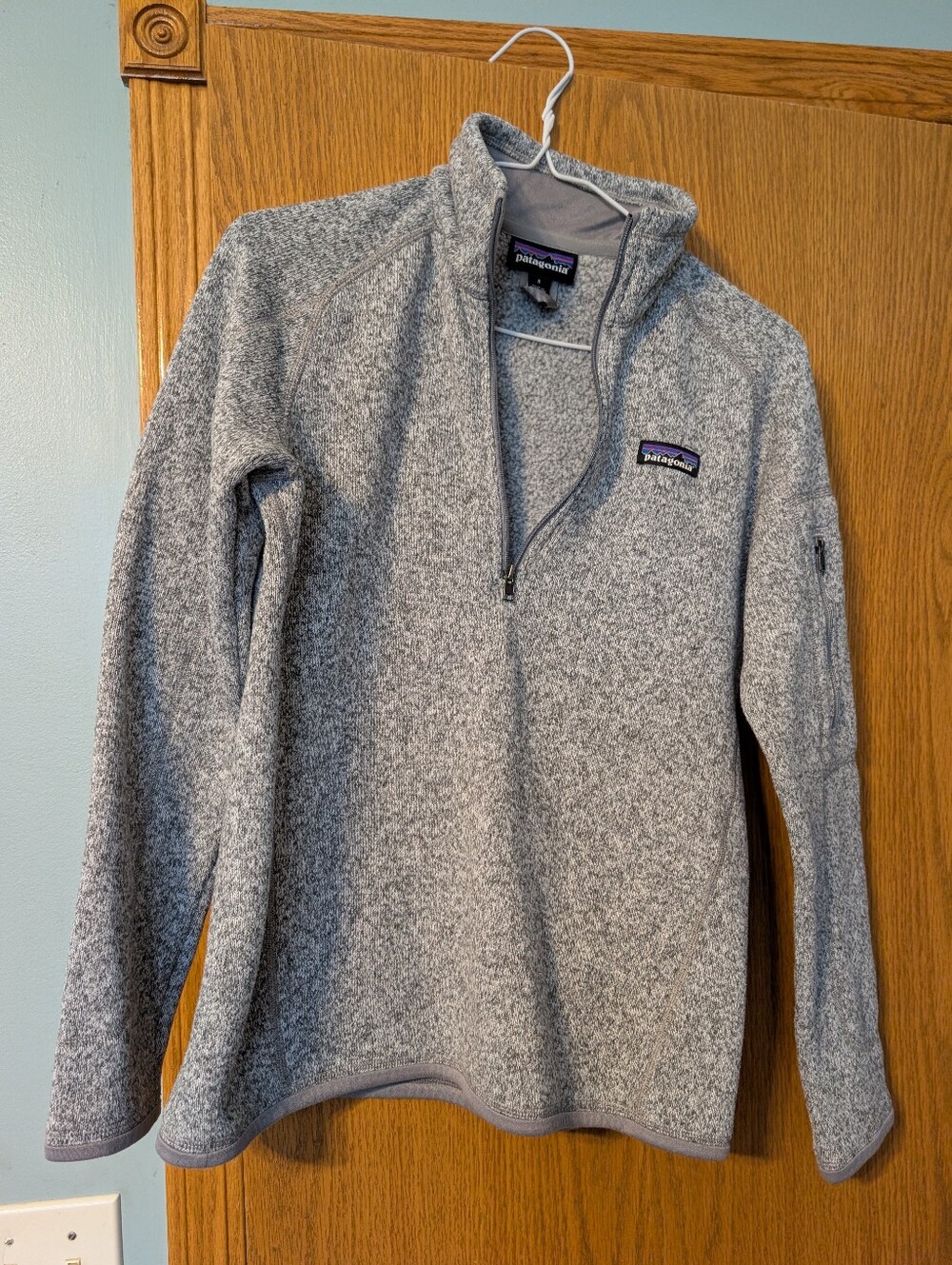 Patagonia Grey Half Zip Jacket